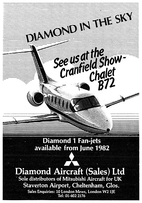 Mitsubishi Diamond - Diamond Aircraft Sales Staverton            