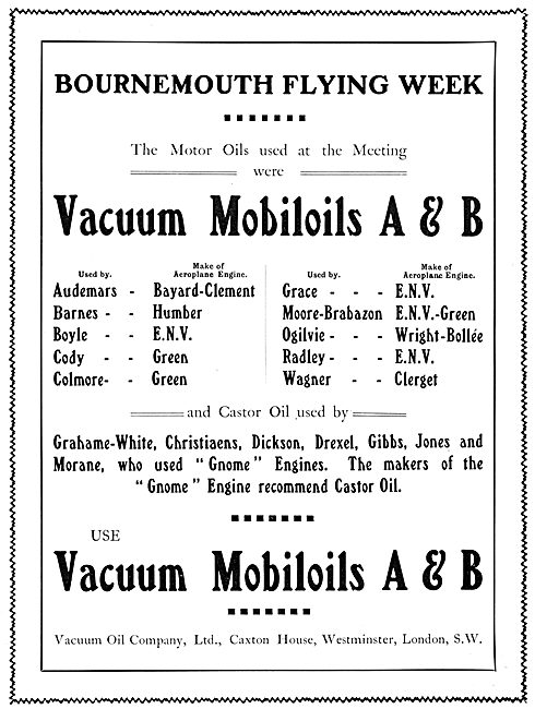 Vacuum Mobiloils A & B                                           