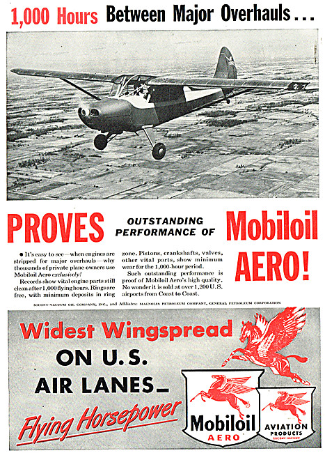 Mobil Aviation Products - Mobiloil                               