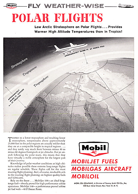 Mobil Aviation Fuels & Lubricants - Mobilgas Mobiloil Aero       