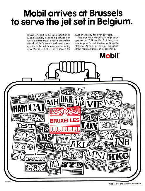 Mobiloil Aviation Fuels & Lubricants                             