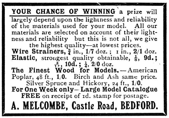 A.Melcombe. Model Aircraft Supplies & Accessories                