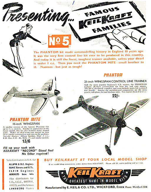 KeilKraft Model Aircraft Kits                                    