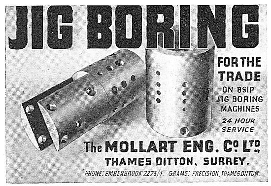 Mollart Universal Ball Joints - Jig Boring For The Trade         