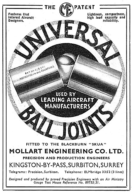 Mollart Universal Ball Joints                                    