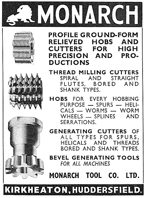 Monarch Tool Company Machine Tools                               