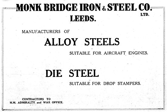 Monkbridge Iron & Steel - Manufacturers Of Alloy Steels          