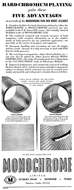 Monochrome Electrroplating - Chromium Plating                    