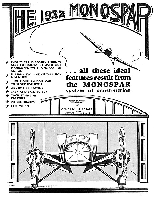 General Aircraft Monospar                                        