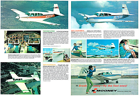 Mooney Executive N3271F - Mooney Chaparral N6764N                