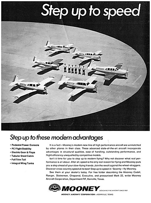 Mooney Aircraft 1969                                             