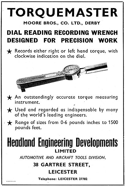 Moore Bros Torquemaster. Headland Engineering Developments       