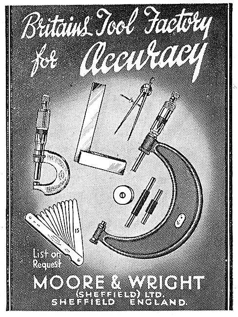 Moore & Wright Precision Measuring Tools                         