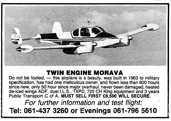 Fly A Morava Let L-200                                           