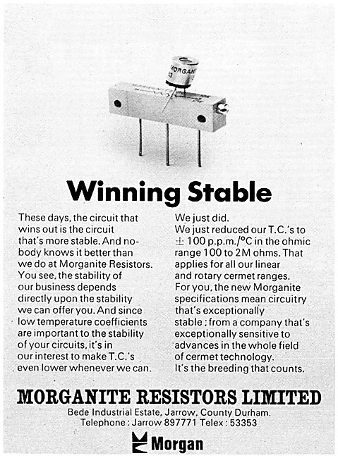 Morganite Resistors                                              