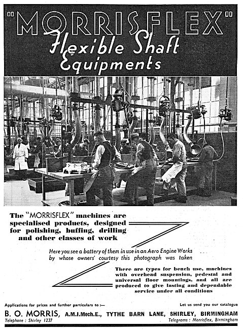 Morris - Morrisflex Flexible Shaft Equipment                     