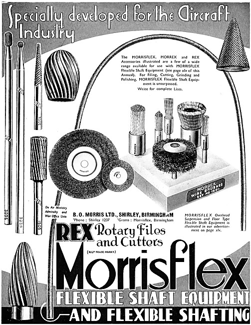 Morris - Morrisflex Flexible Shaft Equipment - REX Rotary Cutters