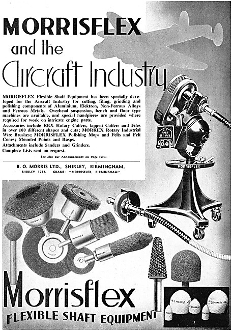 Morris - Morrisflex Flexible Shaft Engineering Equipment         