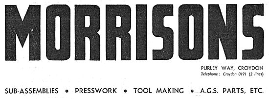 Morrisons Engineering Aeronautical Engineers                     