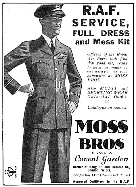 Moss Bros Tailors & RAF Outfitters                               