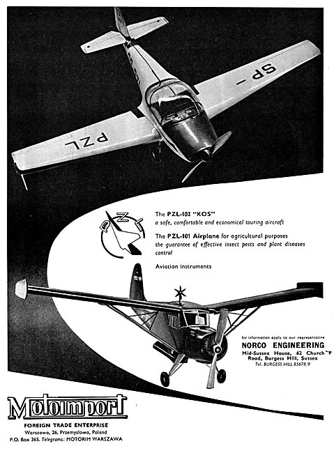 Motoimport PZL 102 Kos - Norco Engineering                       