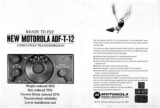Motorola Avionics - Motorola ADF-T-12                            