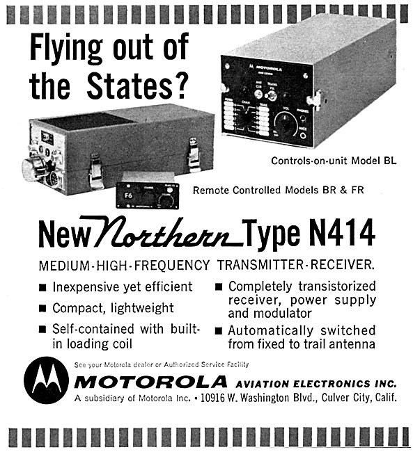 Motorola N414 MF/HF Transmitter/Receiver                         