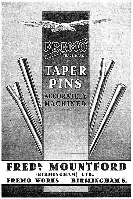 Fredk Mountford Fremo Taper Pins                                 