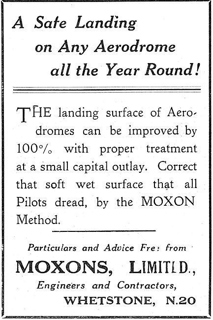 A Safe Landing All Year Round With Moxons Airfield Surfaces      