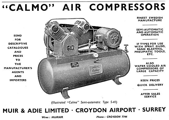 Muir & Adie CALMO Air Compressors                                