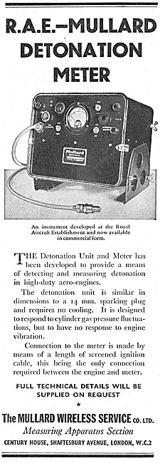 Mullard Wireless Service - R.A.E. Detonation Unit & Meter        