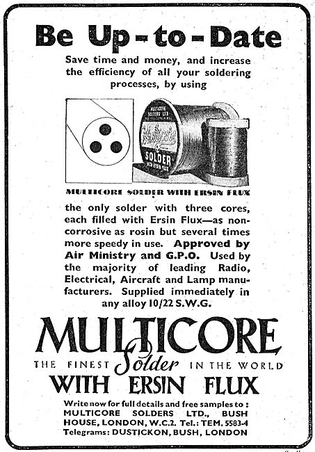 Multicore 3 Core Solder With Ersin Flux                          