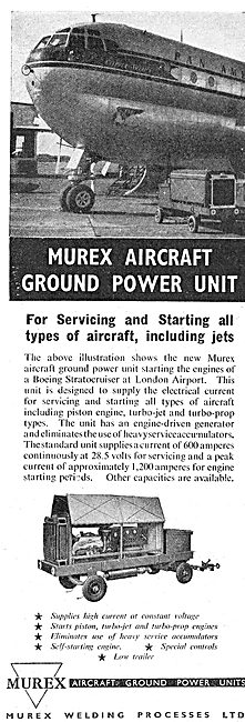 Murex Aircraft Ground Power Units                                