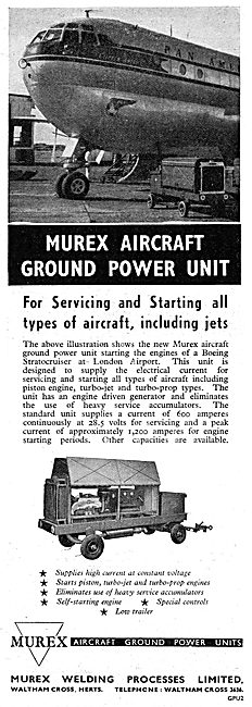 Murex Aircraft Ground Power Units                                