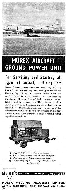 Murex Aircraft Ground Power Units                                