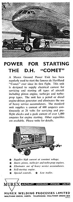 Murex Aircraft Ground Power Units                                