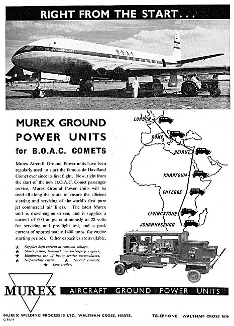 Murex Aircraft Ground Power Units                                