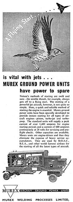 Murex Aircraft Ground Power Units                                