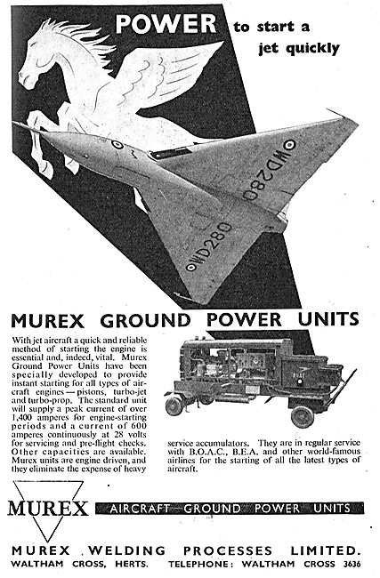 Murex Aircraft Ground Power Units - GPU                          