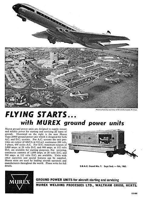 Murex Aircraft Ground Power Units                                