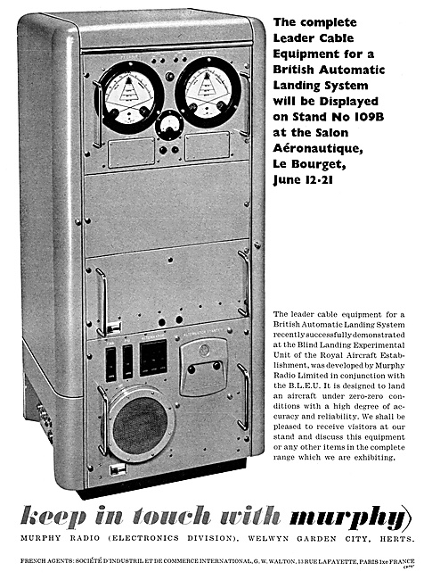 Murphy Radio. Airfield ILS Equipment                             