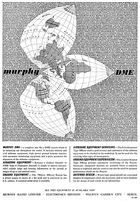 Murphy Radio Ltd: Radio & Radar Aids For Air Navigation.         