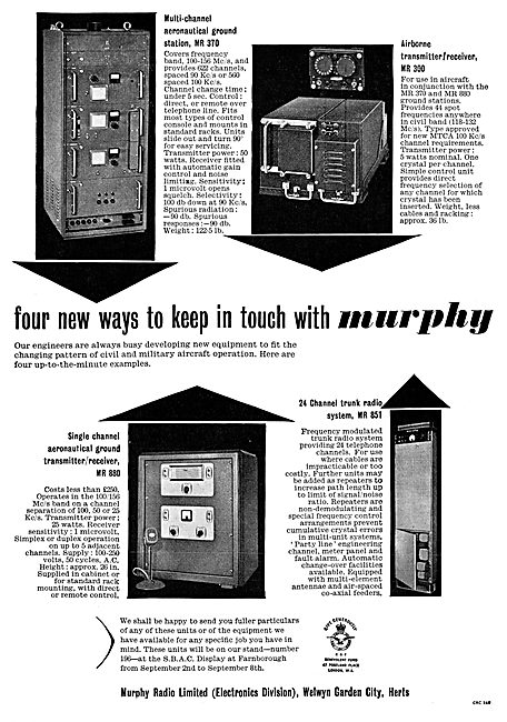 Murphy Aeronautical Ground Radio Systems                         