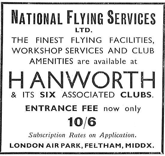 National Flying Services Hanworth Flying Club                    