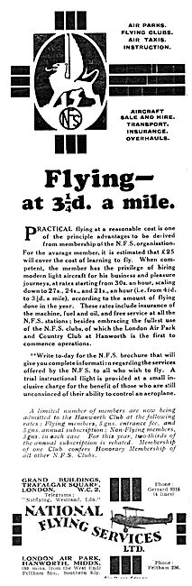 National Flying Services NFS Hanworth                            