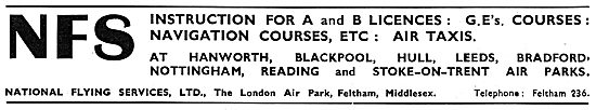 National Flying Services - Tuition                               