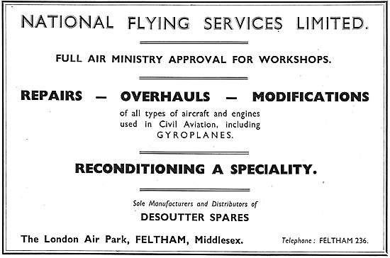 National Flying Services - Maintenance                           