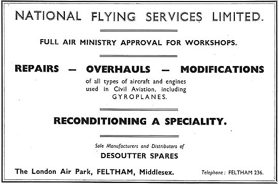 National Flying Services - Maintenance                           