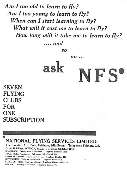 National Flying Services NFS                                     