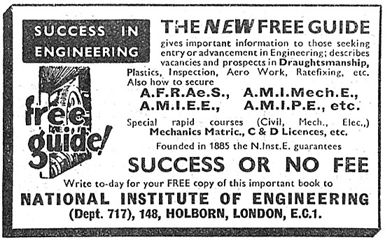 National Institute Of Engineering 1950                           